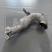 Tuyau de descente pour Mercedes CLS53 CLS450 AMG C257 4-Matic+ avec isolation, échappement haute performance, soudure de précision