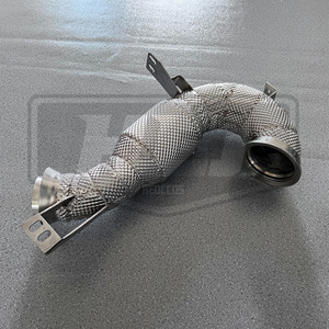 Tuyau <span class=keywords><strong>de</strong></span> descente pour Mercedes CLS53 CLS450 AMG C257 4-Matic+ avec isolation, échappement haute performance, soudure <span class=keywords><strong>de</strong></span> précision - Product Image 1