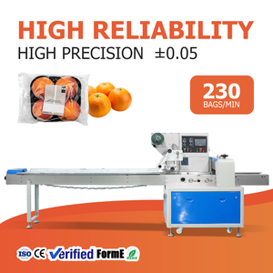 Sistema de Envoltura de Palés Multiusos, Selladora Automática para Alimentos Envasados como Mariscos/Frutas/Carne, Máquina Empacadora con Plato Giratorio Ajustable - Product Image 1