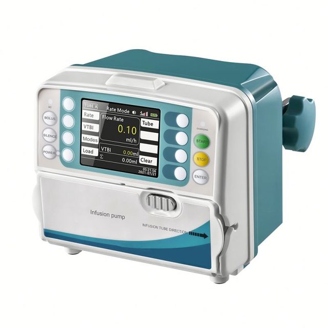 Veterinary Medical Devices Factory Price High-Precision Adjustable Infusion Pump for Pet Hospitals