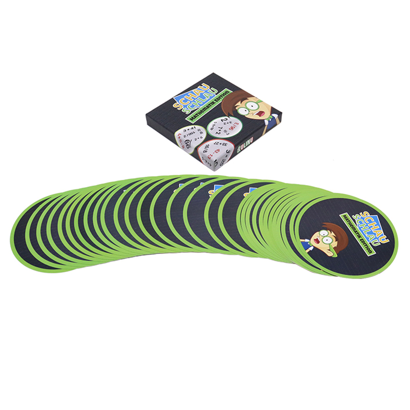 OEM Custom Printed Paper Baby Game Card Printing Art Paper Deck Card With Booklet