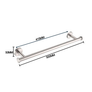 Hongdecプレミアムシングルタオルバーラックステンレス钢壁取り付けタオルラック - Product Image 6