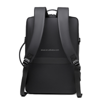 Sac à Dos PC Portable Étanche Grande Capacité Personnalisable pour Voyage d'Affaires avec Compression