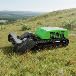 Durable New Energy Crawler Clearing Machine Remote Control Tracked Range <b>Extended</b> Electric <b>Brush</b> Mower for Steep Slope Farm Work - Product Image 4
