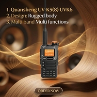 Radio Quansheng UV-K58 UV-K6 Noir – Meilleure Vente Actuelle