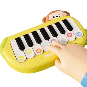 Mini Piano Électrique de Simulation de Dessin Animé <span class=keywords><strong>pour</strong></span> l'Éveil des Enfants, Multi-modes, Instrument de <span class=keywords><strong>Musique</strong></span> Éducatif - Product Image 1