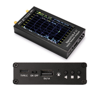Analyseur de réseau vectoriel NanoVNA-F V2 50KHz-3GHz HF VHF UHF VNA 4.3 "écran tactile 5000mAh analyseur d'antenne de haute précision