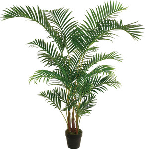 Ornamental Faux Traveler's Palm Green Artificial Interior Árbol de plástico decorativo con maceta desmontable Abanico de plástico realista Palma - Product Image 1