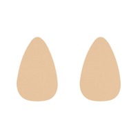 Gran oferta transfronteriza, finas, antiexposición, invisibles, transpirables, cubiertas para pezones, almohadillas para levantar el pecho de busto grande sin costuras