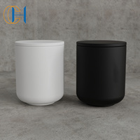 Bougie en cire de soja artisanale CH avec logo personnalisé, forme unique, aromathérapie, guérison par les cristaux et décoration intérieure