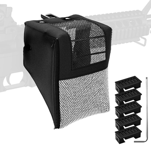 Sac de collecte de douilles tactique en PVC personnalisé en usine, à dégagement rapide, pour accessoires de chasse et de tir, fixation Picatinny - Product Image 5