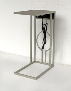 Mesa auxiliar de sofá moderna con cargador USB para sala de estar, dormitorio, comedor, cocina, villas, apartamento de hotel - Product Image 4
