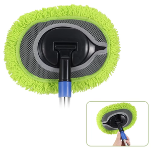 Brosses de nettoyage de voiture écologiques Brosse de lavage de voiture télescopique à long manche <span class=keywords><strong>Balai</strong></span> de nettoyage Accessoires Auto - Product Image 4