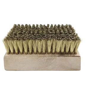 सस्ते कीमत पीतल के तार लकड़ी ब्रश सफाई के लिए चीनी मिट्टी Anilox रोलर