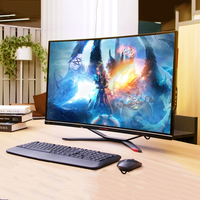 Computadora de Escritorio Todo en Uno con Pantalla Táctil Personalizada para Juegos, Computadora de Trabajo con Procesador Core I5 I7