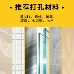 Extended Overlord Drill Bit 6-12mm Metric Hex Shank For Ceramic Glass Cement Wall Drilling - Product Image 5