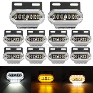 Luz de Señalización Lateral Intermitente de 24V con 29 LED (4/6/10x) para Camión/Remolque, Roja/Blanca/Ámbar/Verde/Azul - Product Image 1