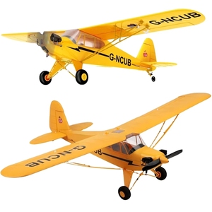 Avión de acrobacias RC <span class=keywords><strong>WLtoys</strong></span> A160 J3 Skylark G-NCUB 2.4G 5 canales 3D 6Gyro Brushless Aeroscout Glider - Product Image 4