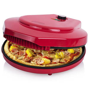 Machine à <span class=keywords><strong>pizza</strong></span> électrique antiadhésive de 12 pouces pour la maison, plaque à <span class=keywords><strong>pizza</strong></span>, four à calzone avec contrôle de température réglable - Product Image 4