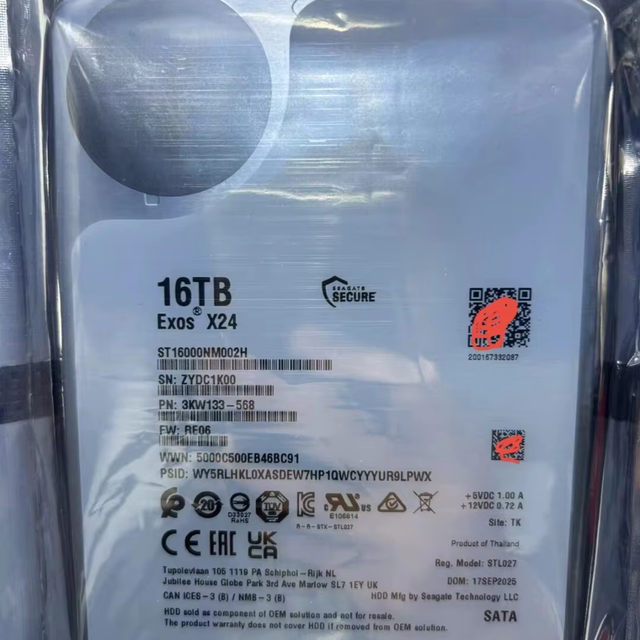 ST16000NM002H 16T Enterprise-Grade External Hard Drive White Label