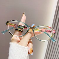 Nouvelles lunettes de lecture carrées anti-lumière bleue pour femmes, lunettes de vue tendance et élégantes pour presbytes