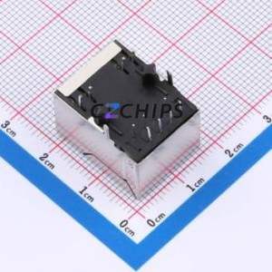 HR911105A Ethernet Connector (RJ45 RJ11) Through hole Component (THT) Connector RJ45 Jack 1 With LED Without PoE - Product Image 2