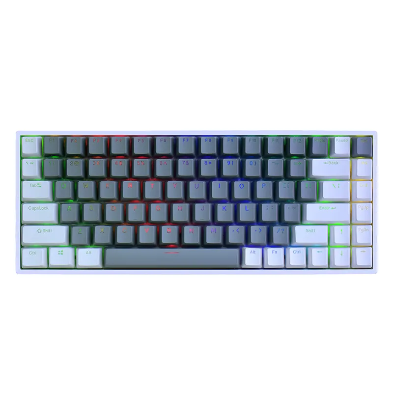 60% RGB Gaming Keyboard Custom Red Blue Switches and RGB Backlit 61 Keys Gaming Mechanical Keyboard