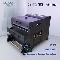 Machine de séchage DTF industrielle de 60 cm avec recyclage automatique de la poudre, certifiée CE pour imprimante à transfert thermique