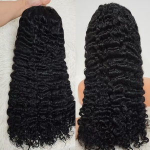 Letsfly SDD Peluca de Cabello Humano Virgen de Alta Calidad, 163$, Rizado Birmano, Cierre 5x5 sin Pegamento, Densidad 300%, Sin Caída, 24 Pulgadas - Product Image 1