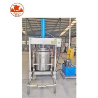 Industriële Hydraulische Fruit Groente Filter Druk Sapcentrifuge Druif Knijpen Drukken Sap Making Machine Dehydrator