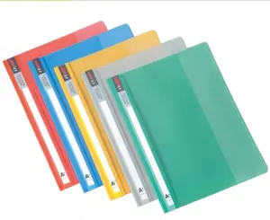 US-LW320A Văn Phòng Nhựa Báo Cáo Kinh Doanh Tập Tin Quản Lý Thư Mục Bìa Với 2 Lỗ Binder Clip