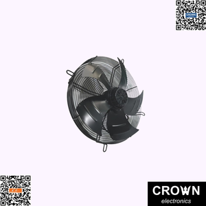Crown 630B2 SERVERO5 AC Ventilateur à rotor externe pour la construction avec moteur et composants du noyau de roulement Montage sur toit - Product Image 3
