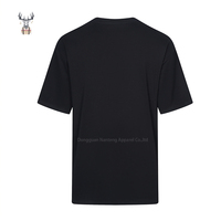 Nanteng Custom Sommer Baumwolle Trendy Street Style Hip Hop Schädel Druck mit Kette Dekoration Rundhals ausschnitt Kurzarm Herren T-Shirt