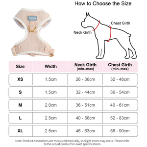 Arnés para Perros sin Tirones, Tejido Suave tipo Waffle, Ajuste Cómodo, Anilla en D para Correa, Colores OEM/ODM - Product Image 4