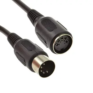7 pin DIN Male to Female Audio MIDI Extension Cable