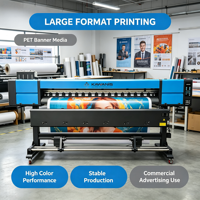 Imprimante jet d'encre industrielle grand format Kawanis 2500mm-3500mm, imprimante jet d'encre murale