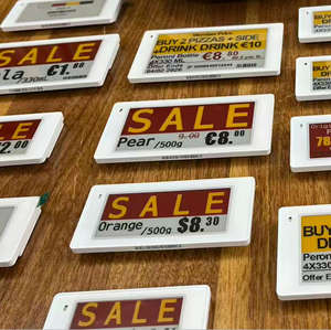 Etiqueta Electrónica de Precio para Walmart, Etiquetas Digitales de Precio con Tinta Electrónica, Sistema en la Nube, Etiqueta Electrónica de Precio BLE ESL para Supermercado - Product Image 1