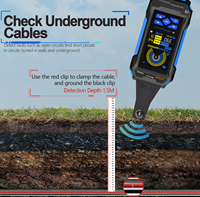 Herramienta de Mano para Localizar Cables Subterráneos de Alto Voltaje i-POOK PK826B Localizador de Cables Subterráneos con Multímetro