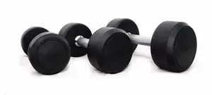 Bodybuilding Gewichtheben Gummi-HEX-Hantelset Gummibeschichtete Hex-Hanteln Fitness-Studio Eisenhanteln