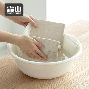 SHIMOYAMA Scatola Portaoggetti Pieghevole in Tessuto Organizzatore per <span class=keywords><strong>Armadio</strong></span> Organizzazione <span class=keywords><strong>Vestiti</strong></span> per Guardaroba e Armadietti - Product Image 4