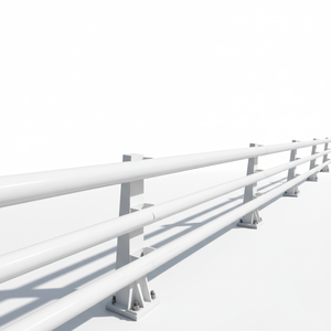 Ringhiera di Sicurezza in Acciaio Inox Personalizzabile per Passeggiatoi, Parchi e Uso Esterno - Product Image 2