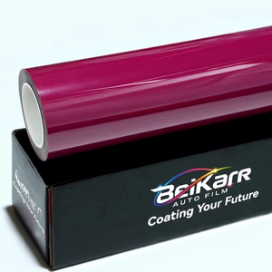 Película Protectora de Pintura TPU PPF Roja <span class=keywords><strong>Ruby</strong></span> Star de BKE, Venta Especial, Autoregenerable, Antiamarilleo, Antiarañazos, Rollo para Carrocería de Automóvil, 10 Años, 90% de Protección - Product Image 1