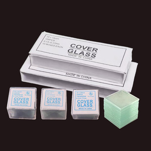 Cover Glass Slides 18x18mm 20x20mm 22x22mm 100Pcs Each Made In China For <b>Microscope</b> Use - Product Image 1