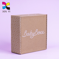 Boîte de livraison en Carton ondulé pour vêtements, sous-vêtements, avec Logo, 50 pièces