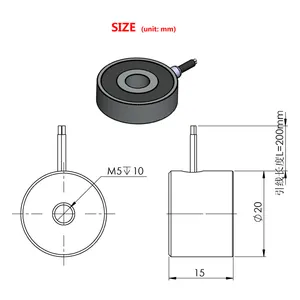 Fournisseur d'électro-aimant en gros 12v 24v électro-aimant Dc de forme ronde