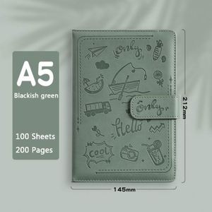 A5 Japanese and Korean Minimalist Cartoon Notebook, Diary, Notebook logo Creative - Product Image 2