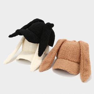 Nouvelle Casquette de Baseball Longue et Élégante à Oreilles de Lapin, Tendance, Mignonne, en Fourrure, pour le Sport et les Loisirs, Vente Chaude - Product Image 4