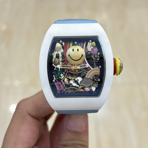 Montre mécanique de luxe de haute qualité avec cadran carré, montre mécanique en fibre de carbone étanche - Product Image 1