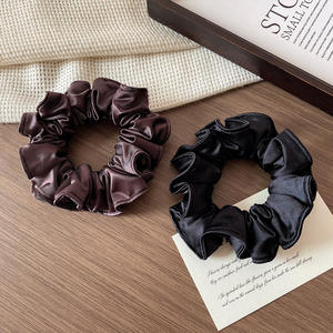 Coletero <span class=keywords><strong>de</strong></span> Raso con Pliegues, Gran Elasticidad, No Daña el Cabello, Estilo Elegante y Moderno - Product Image 1