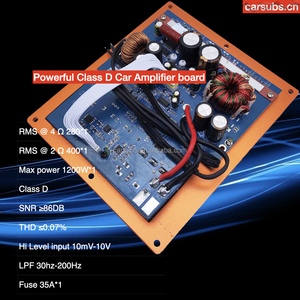 Carte d'amplificateur de <span class=keywords><strong>voiture</strong></span> RMS Power 500W, carte d'amplificateur de <span class=keywords><strong>voiture</strong></span> de classe D pour caisson de basses 8" 10" - Product Image 3